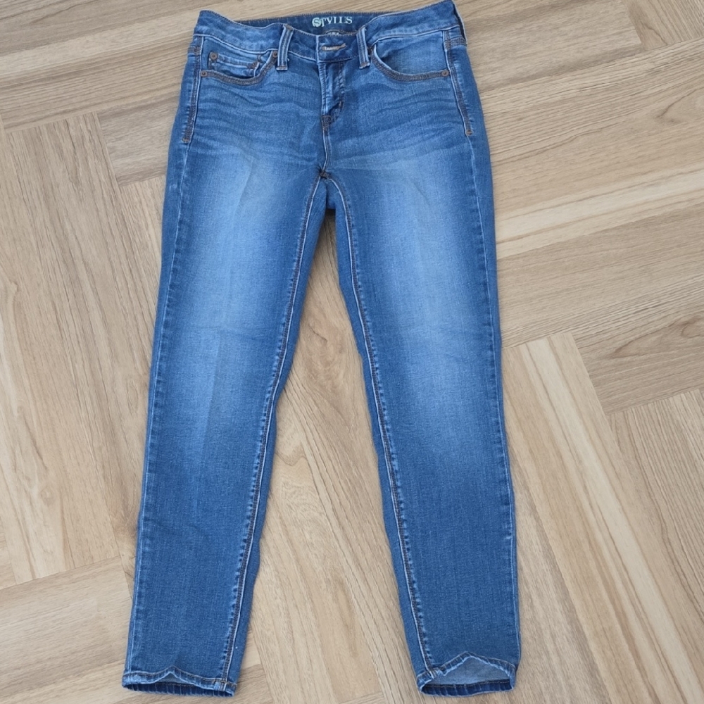 STYLUS Women's Classic Blue Skinny Jeans 26-2